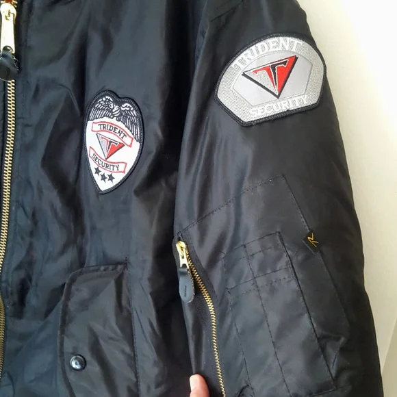 🌙Custom Rothco MA-1 Bomber Jacket Security Patches